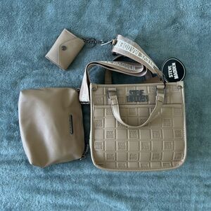 NWT Steve Madden Bsidra Mini Tote Women's Bag Set